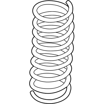 Ford DV6Z-5560-A Spring - Rear