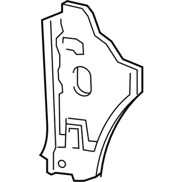 7L1Z-7802039-A Ford Side Panel, Driver Side Illustration 1 of 1