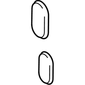 -W706938-S300 Ford Side Panel Plug Illustration 1 of 1