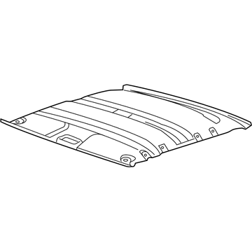 Mercury 5G1Z-5451916-AAC Headlining - Roof