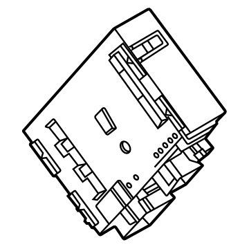 FL3Z-19H332-D Ford Control Module, Rear Illustration 1 of 1