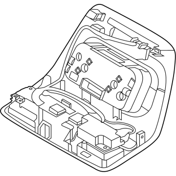 Ford MK4Z-61044G24-EA Console Assembly