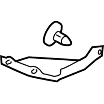 Ford 8G1Z-19E918-A Shield - Pulley Protecting