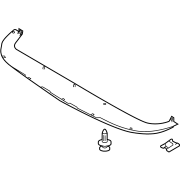 Ford AA8Z-8327-A Deflector