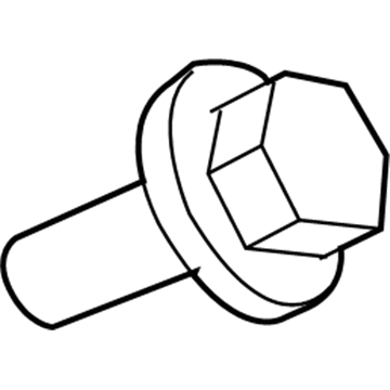 Mercury -W506425-S439 Bolt