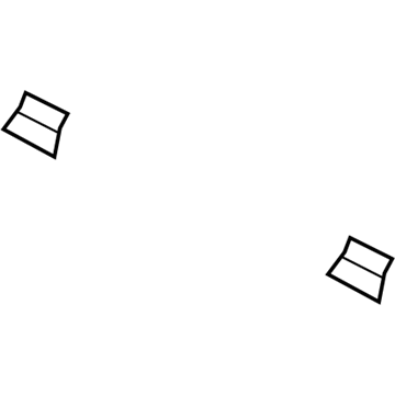 Lincoln GD9Z-54611B90-AA Bezel - Seat Belt Guide Bracket