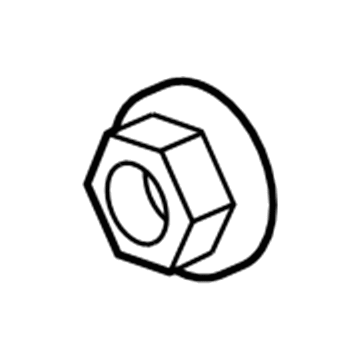 Ford -W520414-S440 Nut - Adjusting
