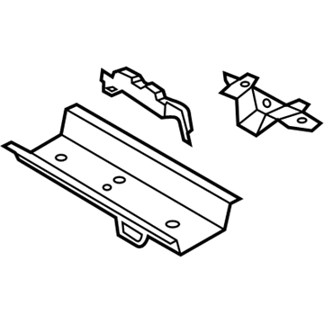 Ford DV6Z-4K338-A Cross Member - Rear Axle Mount