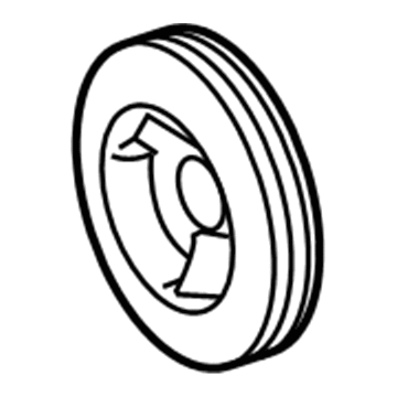 Lincoln 8T4Z-6312-A Pulley - Crankshaft