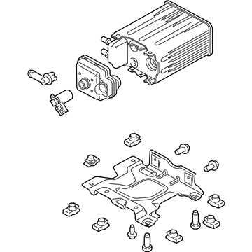 Ford CC3Z-9D653-E Cannister - Fuel Vapour Storage