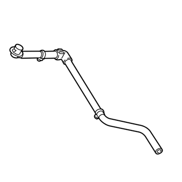 Ford BC3Z-9G297-A Hose - Fuel Vapour