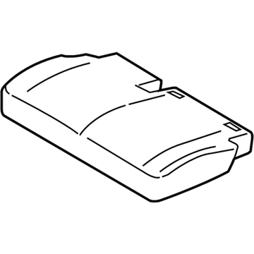 Ford 5F9Z-7463804-EAA Cover Assembly - Rear Seat