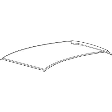 Lincoln EJ7Z-7850202-B Panel Assembly - Roof