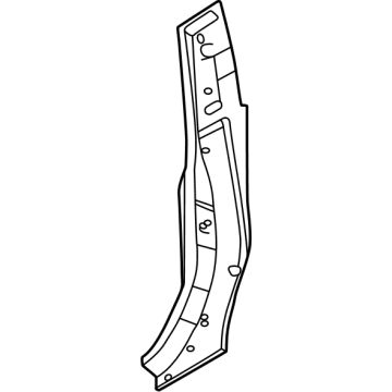 Ford M2DZ-9824300-A Pillar Assembly - Center B Pillar