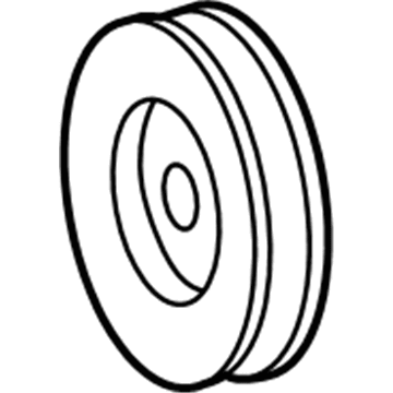 Ford E7TZ-6312-A Pulley - Crankshaft
