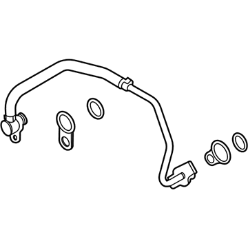 Lincoln K2GZ-6K679-C Pipe - Oil Feed