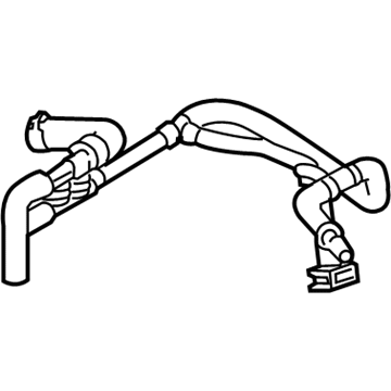 Ford Brake Booster Vacuum Hose - GB5Z-9C490-A