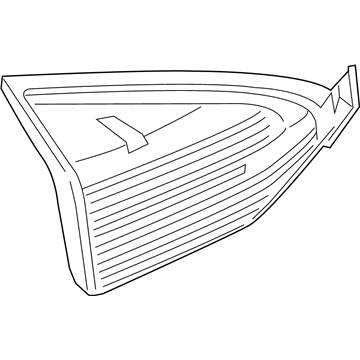 Ford D2BZ-13404-D Lamp Assembly - Rear, Stop And Flasher