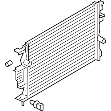 Lincoln MKZ Radiator - DG9Z-8005-E