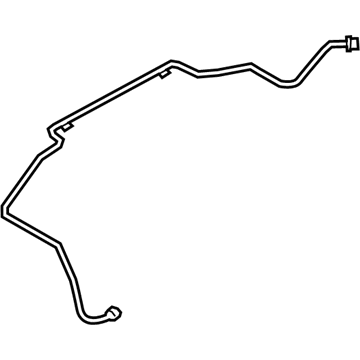Lincoln MKZ Coolant Reservoir Hose - DG9Z-8A365-F