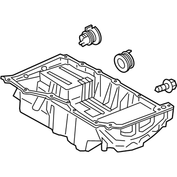 Ford FT4Z-6675-D Pan Assembly - Engine Oil