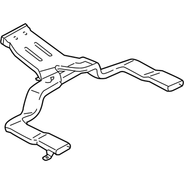 Ford FL3Z-18C420-A Floor Duct, Rear FL3Z-18C420-A Ford Floor Duct, Rear Illustration 1 of 1
