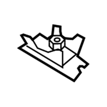 Ford 2L1Z-78101C58-AA Nut