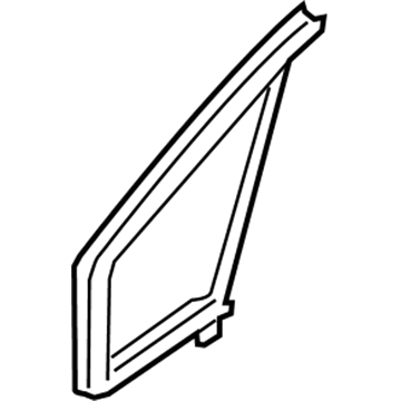 Ford DT1Z-6121596-R Run Assembly - Glass