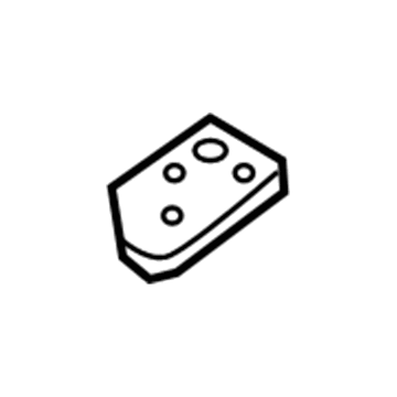 Ford 8S4Z-54412A02-A Reinforcement