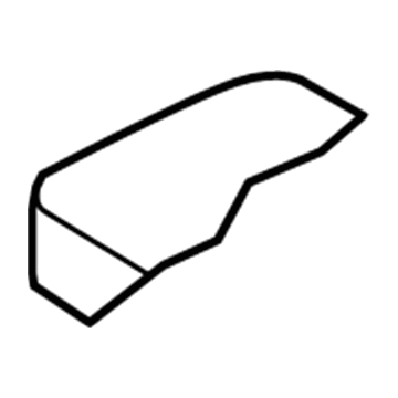 Lincoln 7L7Z-7863841-C Pad - Rear Seat Cushion