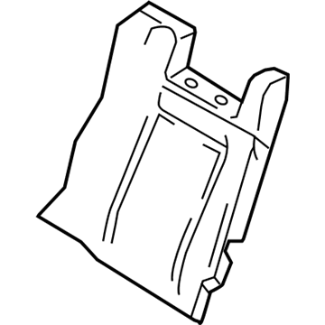 Lincoln FL7Z-7866601-AA Cover Assembly - Rear Seat Back
