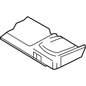 Lincoln FL7Z-7863805-BA Cover Assembly - Rear Seat Cushion