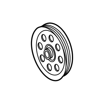 Ford BC3Z-3A733-A Pulley - Power Steering
