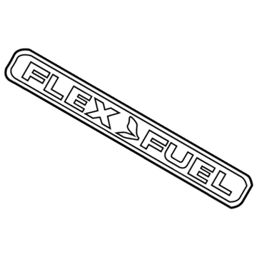 Ford FL3Z-9942528-J Name Plate