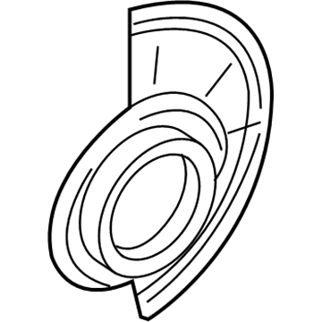 Mercury YL8Z-2K004-AA Shield - Splash