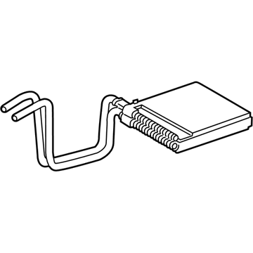 Lincoln BV6Z-18476-A Core Assembly - Heater