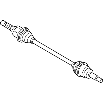 Ford DG1Z-4K139-B Shaft Assembly - Rear Axle