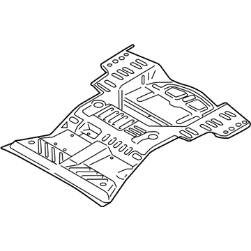 Lincoln F2GZ-5811218-A Pan Assembly - Floor - Rear