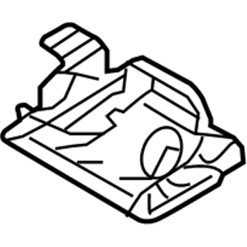 8L7Z-19H421-A Ford Handle Bracket Illustration 1 of 1