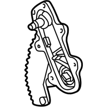 Ford 3L2Z-7823209-AA Regulator - Window - Less Motor