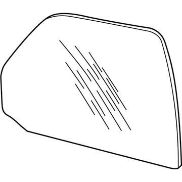 Ford F57Z-9821410-A Glass
