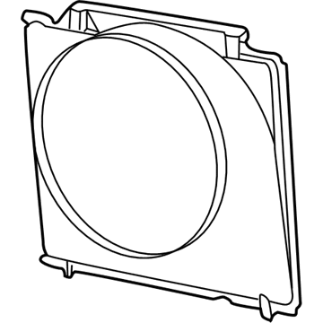 Ford 3C3Z-8146-AJ Shroud - Radiator Fan