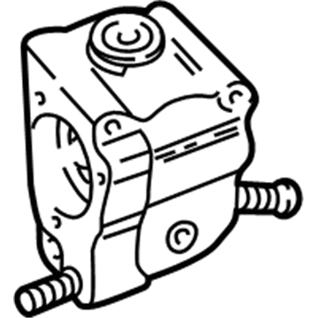Ford YS4Z-8592-BD Housing - Thermostat