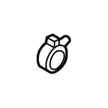 Ford B7A-8287-BA Water Inlet Tube Clamp B7A-8287-BA Ford Water Inlet Tube Clamp Illustration 1 of 1