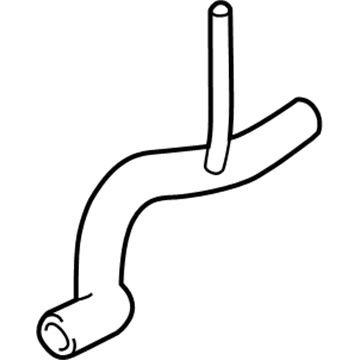 Ford Focus Coolant Reservoir Hose - 5S4Z-8286-AA