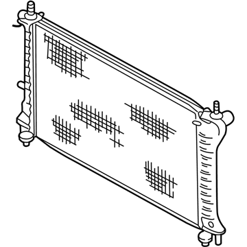 Ford XS4Z-8005-A Radiator Assembly