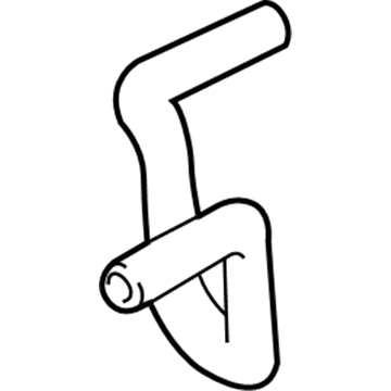 Ford Focus Coolant Reservoir Hose - 5S4Z-8260-AA