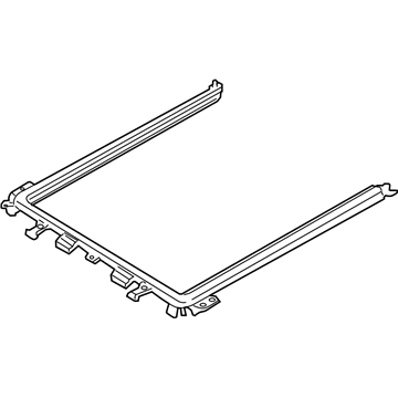 Ford 8L8Z-78502C22-C Frame - Sliding Roof Panel Opening