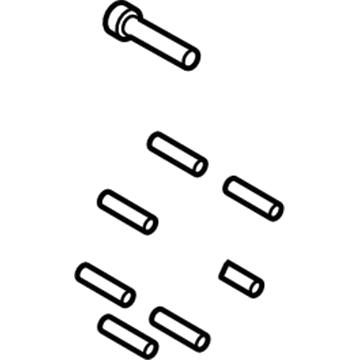 Ford 3C3Z-1107-BA Bolt - Wheel