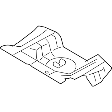 Ford 5R3Z-6311215-AA Pan Assembly - Floor